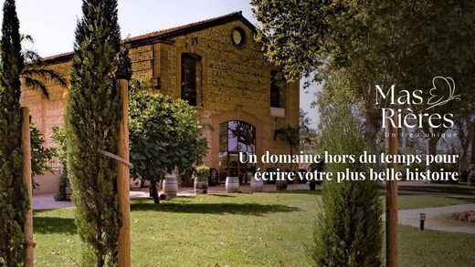 Le Mas Rières : un domaine de caractère pour vos mariages et réceptions